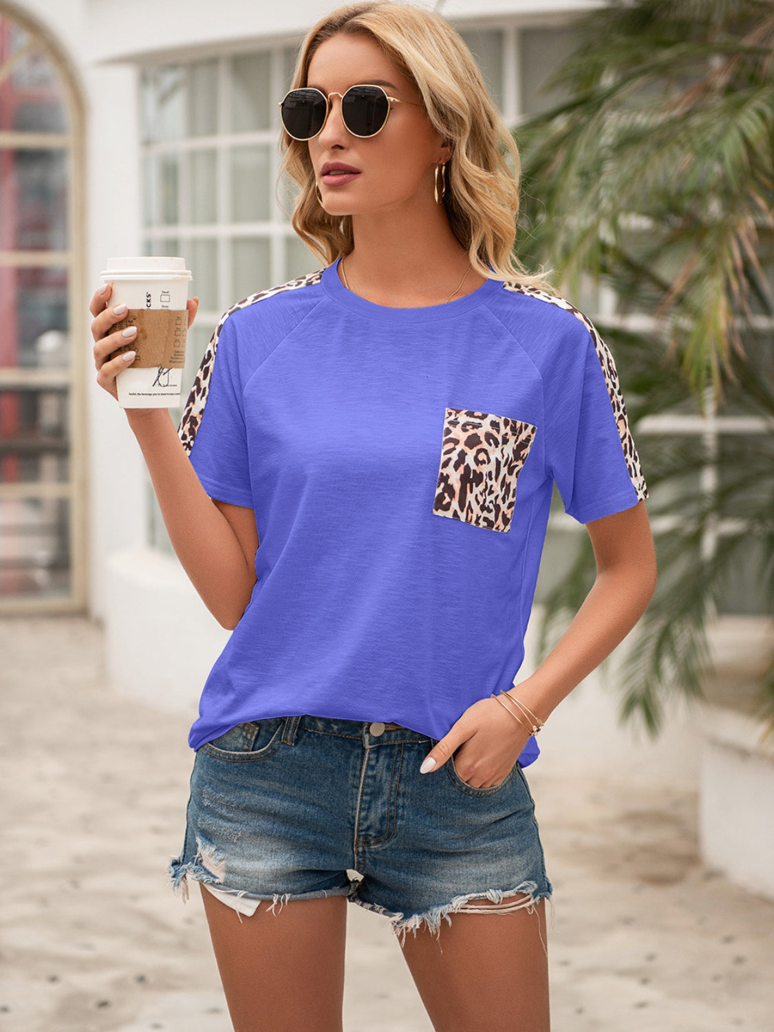 Trendy and stylish top designed for casual and chic looks.